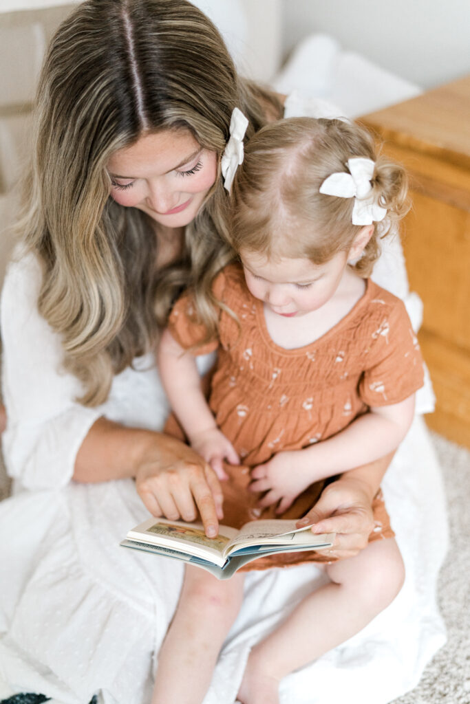 Indoor family photo session